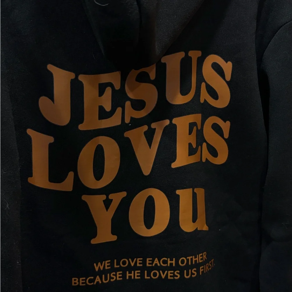 Jesus Loves You Sweatshirt - Picture 4 of 6